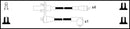 Lucas Ignition Lead Set - LUC4136