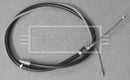 Borg & Beck Brake Cable LH & RH - BKB3240 fits VAG UP, Mii, Citigo 12-