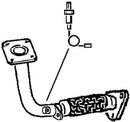 Klarius 301181 - Front Pipe For Cat  - Fits Ford Galaxy 2.0i