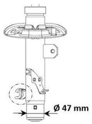 KYB Shock Absorber Fr Lh - 3338013