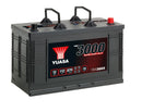 Yuasa YBX3665 - 665 3000 Series Super Heavy Duty Commercial Battery - 4 Year Warranty