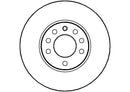 Disctech Brake Disc (Single) - Fits Cadillac - ABD2048 - Front Axle