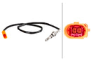 HELLA 6PT 010 376-261 Sensor, exhaust gas temperature - 2-pin connector
