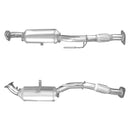 BM Cats DPF - BM11220 with Fitting Kit - PP11220A fits Chrysler