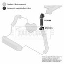 Borg & Beck Turbo Hose  - BTH1199 fits BMW E60, E61 520 D 03-07