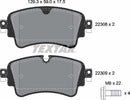 Textar Brake Pad Set - 2230801