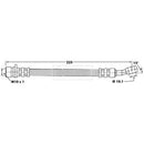 Borg & Beck Brake Hose  - BBH6620 fits Rover 600 series,Honda Accord
