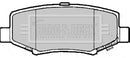 Borg & Beck Rear Brake Pad Set - BBP2208 fits Dodge Nitro 07/07-10/10