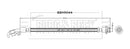 Borg & Beck Brake Hose - BBH9044