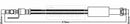 Borg & Beck Brake Hose  - BBH8173 fits Ford Transit Custom 12/12-