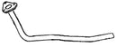 Klarius SK52P - Centre Pipe  - Fits Skoda Superb 1.9TDi