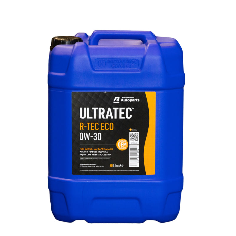 Ultratec R-TEC 0W30 - 20 Litre Engine Oil