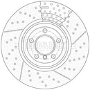 Borg & Beck Brake Disc - BBD7007S