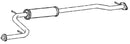 Klarius HA454G - Box With Centre Pipe  - Fits Honda HR-V 1.5