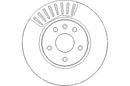 Disctech Brake Disc (Single) - Fits Opel - ABD3241 - Front Axle