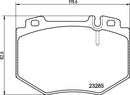 Mintex Brake Pad Set fits -MercedesBenz MDB2606 (also fits other vehicles)