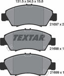 Honda, Brake Pad Set - Textar 21697012348202