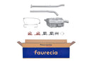 FAURECIA 8LD 366 036-131 Rear Muffler - Easy2Fit® Kit - fits VW POLO II (86C, 80)