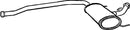 Klarius RN674K - Box With Centre Pipe  - Fits Renault Laguna 1.6i