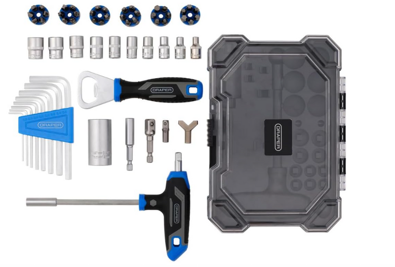 Draper Tools Christmas Advent Calendar (62 Piece) Tool Set - 23453