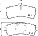 Mintex Brake Pad Set fits -MercedesBenz MDB3287 (also fits other vehicles)