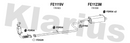 Klarius FE1119V - Centre Pipe  - Fits Ford B-Max 1.5 TDCI