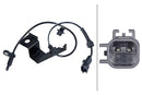 HELLA 6PU 358 217-351 Sensor, wheel speed - 2-pin connector