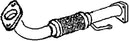 Klarius 302044 - Front Pipe For Cat  - Fits Honda CR-V 2.2i-CTDi