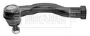 Borg & Beck Tie Rod End Lh  - BTR5115 fits Mitsubishi Shogun 2000-on