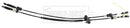Borg & Beck Gear Control Cable  - BKG1372