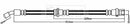 Borg & Beck Brake Hose  - BBH8601 fits SUBARU Impreza 06/05-07/07