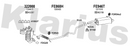 Klarius 322000 - Catalyst Type Approved Withpip  - Fits Ford Fiesta 1.3i