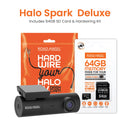 Road Angel  Halo Spark Full HD 1080p Single Dash Camera With Parking Mode & Winter Mode (USB-C) With 64GB SD Card & Hardwiring Kit Bundle