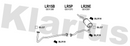 Klarius LR15B - Front Pipe  - Fits Land Rover 88 2.25,3.0