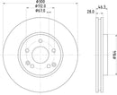Mintex Brake Discs fits -Chrysler MercedesBenz V277:6 MDC853C (also fits other vehicles)
