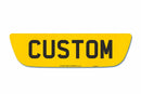Standard Rear Aluminium Number Plate|Jaguar X-Type Estate, Range Rover Sport, Rover 75