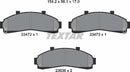 Textar Brake Pad Set - 2347201