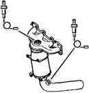 Klarius 325240 - Catalyst Type Approved Withpip  - Fits Fiat 500 1.2