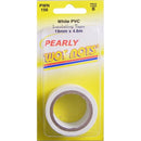 Wot-nots PVC Insulation Tape - White - 19mm x 4.6m - PWN156