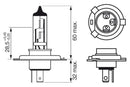 Bosch Eco H4 12V 60/55W P43T 472 Part No - 1987302803