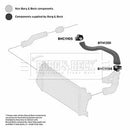 Borg & Beck Turbo Hose  - BTH1351 fits Mercedes Sprinter 901 95-06