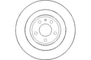 Disctech Brake Disc (Single) - Fits Audi - ABD2977 - Rear Axle