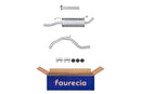 FAURECIA 8LD 366 035-691 Rear Muffler - Easy2Fit® Kit - fits TOYOTA PICNIC