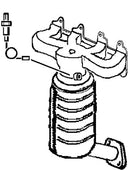Klarius 312543 - Catalyst Type Approved Withpip  - Fits Hyundai i10 1.0L