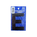 Castle Promotions E - 3in. Adhesive Digit - Black - Pack Of 12 - DPX12E