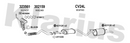 Klarius 323561 - Catalyst Type Approved Withpip  - Fits Chevrolet Aveo 1.2