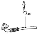 Klarius 302148 - Front Pipe For Cat  - Fits Opel Corsa 1.7CDTi