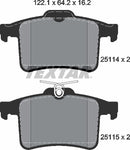 Textar Brake Pad Set - 2511401