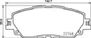 Mintex Brake Pad Set fits -Lexus Suzuki Toyota MDB4050 (also fits other vehicles)