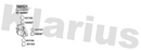 Klarius 390521 - Catalyst & Dpf Combined  - Fits Audi A3 2.0 TDi